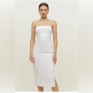 Reformation Marcella Linen Dress